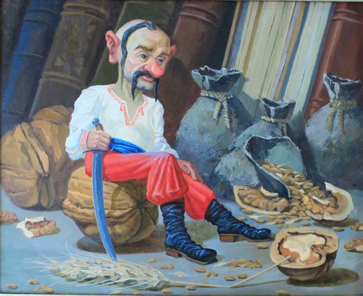 gnome 2 绘画, 15.8x19.7 in