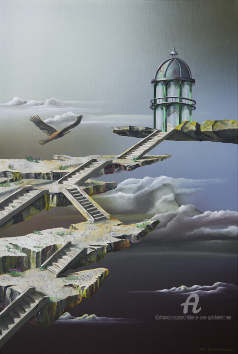 L'ASCENSION Картина, 31,9x21,3 in