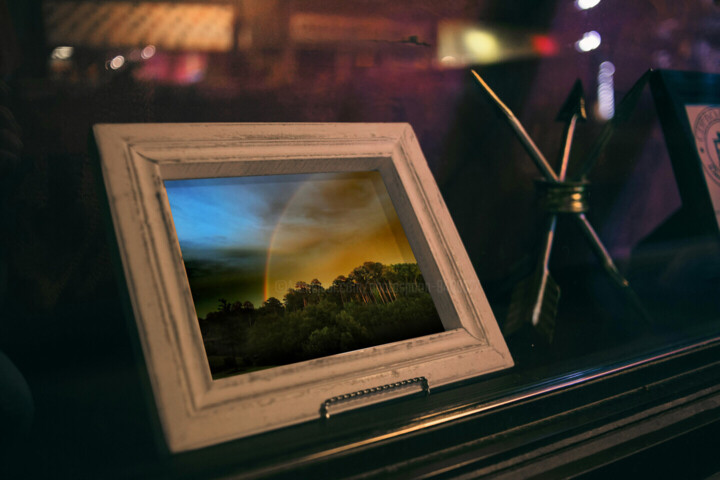 Work presented framed