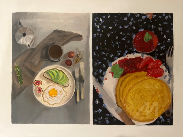 The breakfast club 绘画, 19.7x27.6 in