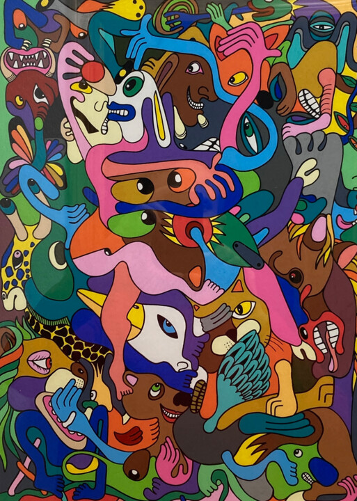 “ Ma lapine “ Resim, 16,5x11,7 in