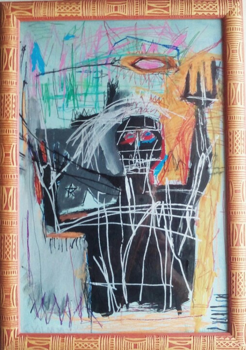 Putain reveillez vous Pittura, 20,1x13,8 in