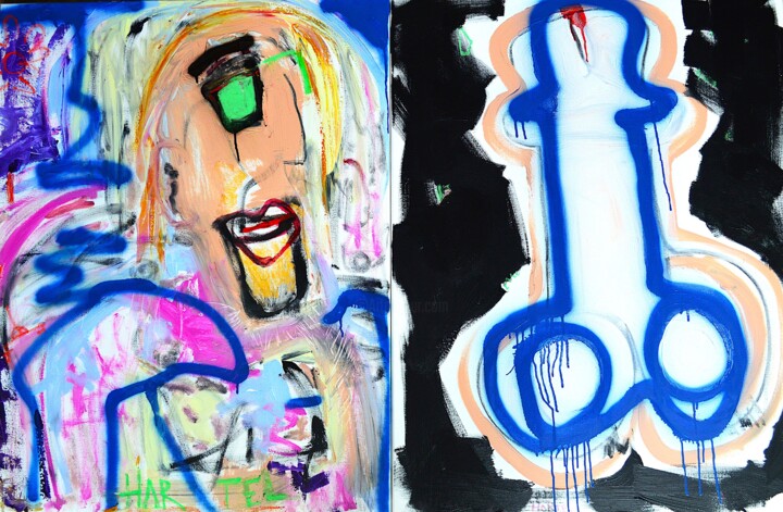 Redux ID 绘画, 38x52 in