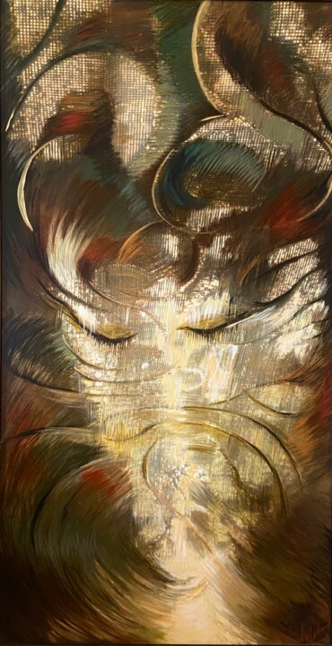 Schilderij,  51,2x26,8 in 