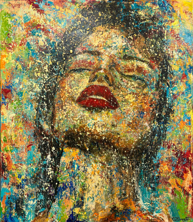 Extase 绘画, 27.6x23.6 in