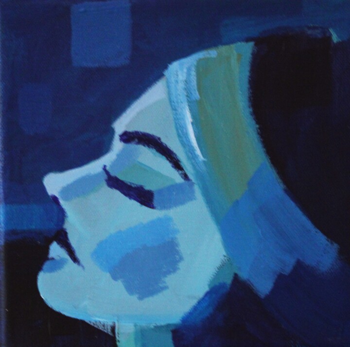 绘画,  7.5x7.5 in 