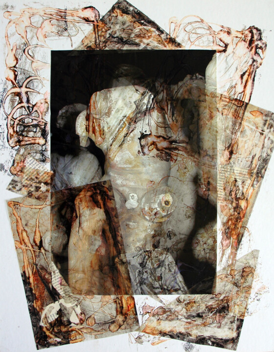 Le paradis 16 绘画, 25.6x19.7 in