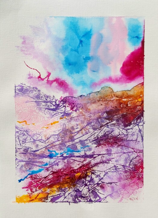 1024-01 Painting, 13x9.5 in