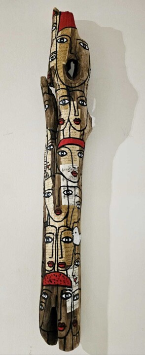 TOTEM 2 绘画, 35.4x7.5 in