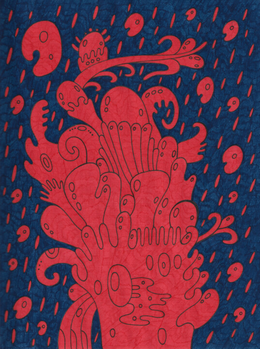 Surreal Pattern n.78 绘画, 8.7x6.5 in