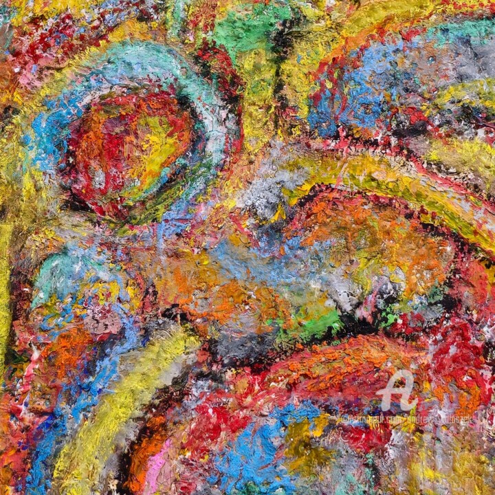 Artwork's surface or texture