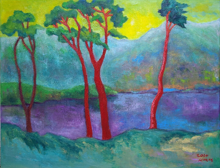 绘画,  16.1x20.9 in 