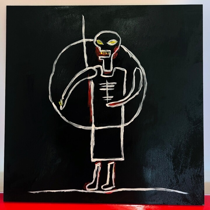 Mala Vida 绘画, 15.8x15.8 in
