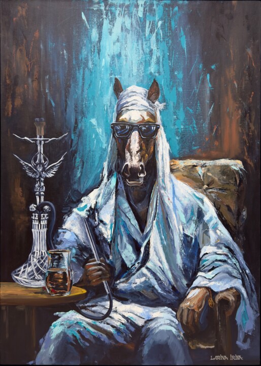 Purveyor of truth 绘画, 55.1x39.4 in