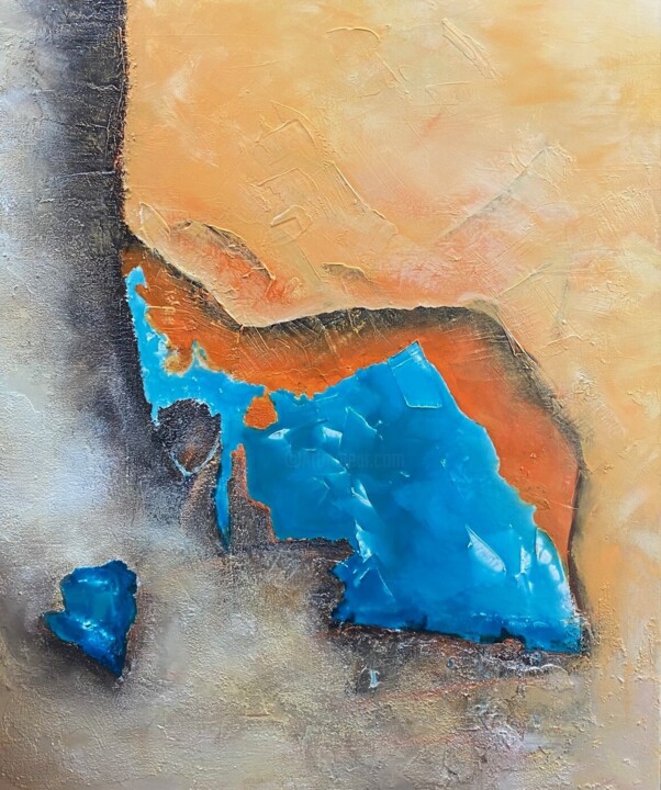 Peinture intitulée "DISCOVERY" par Irina Yarantseva, Œuvre d'art originale, Acrylique