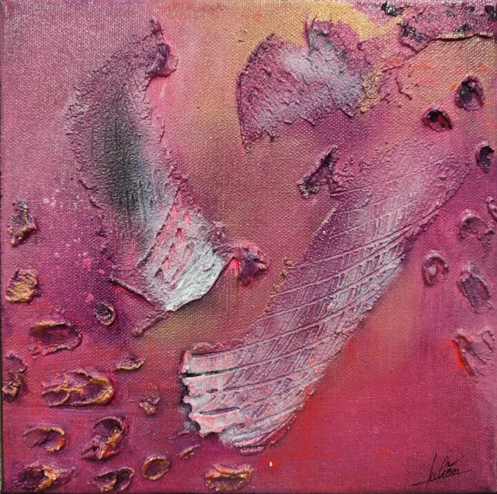 Peinture intitulée "Douce ivresse" par Julien Abstrait, Œuvre d'art originale, Acrylique Monté sur Châssis en bois
