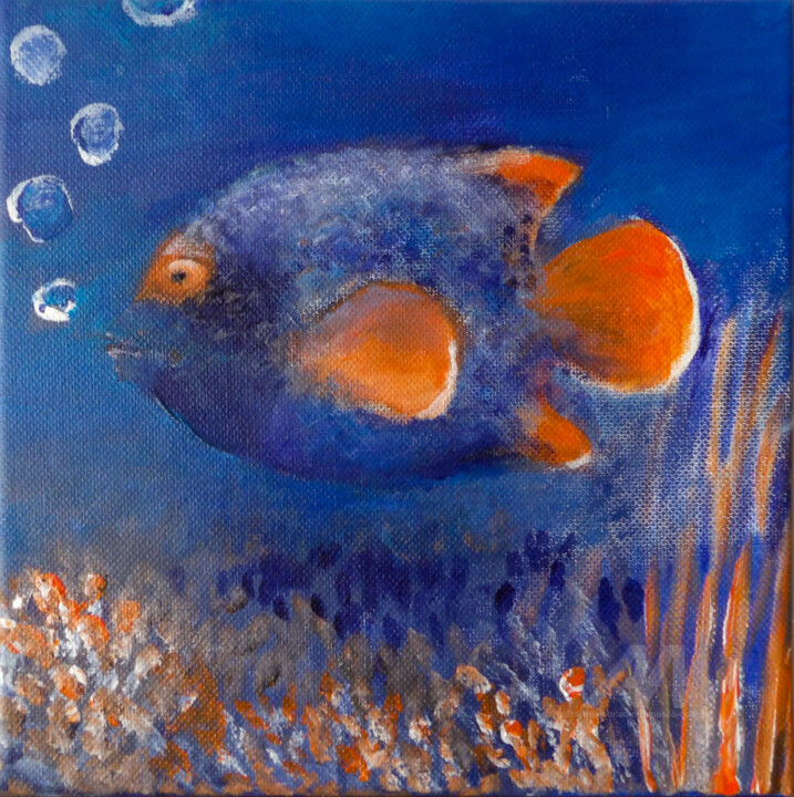 Poisson 绘画, 7.9x7.9 in