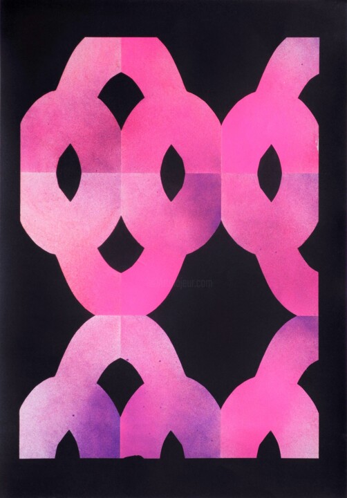 Collage Ostblock 23 - 70x50cm ('20) Kolaj, 27,6x19,7 in