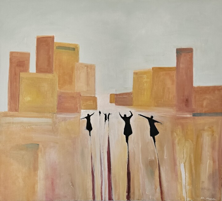 Twist 绘画, 39.4x35.4 in