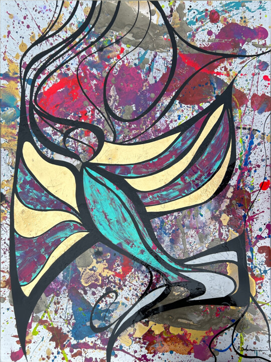 l'envol 绘画, 31.5x23.6 in