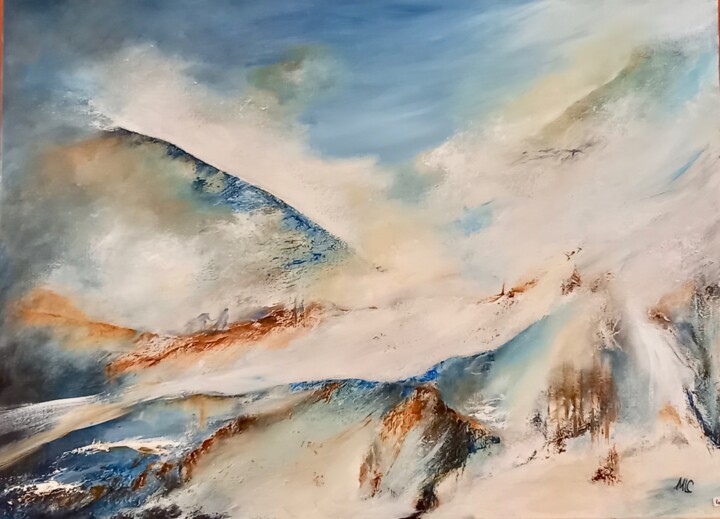 绘画,  28.7x39.4 in 