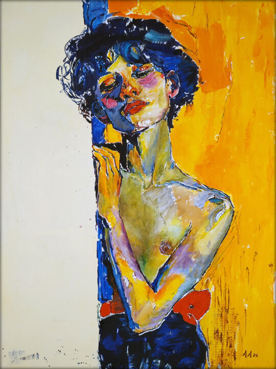 绘画,  23.6x17.7 in 