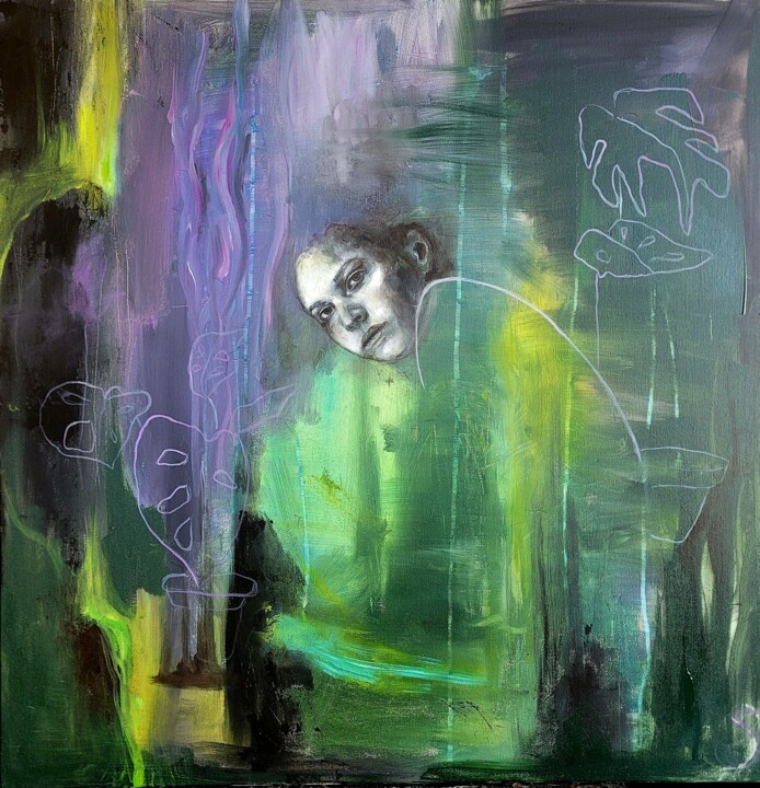 En intérieur 미술작품, 31.5x31.5 in