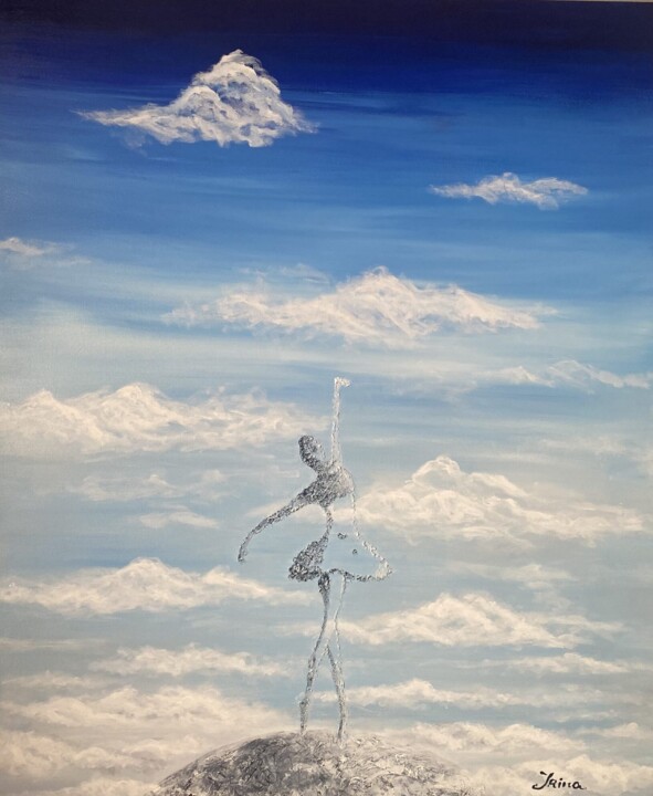 Peinture intitulée "DREAMS" par Irina Yarantseva, Œuvre d'art originale, Acrylique