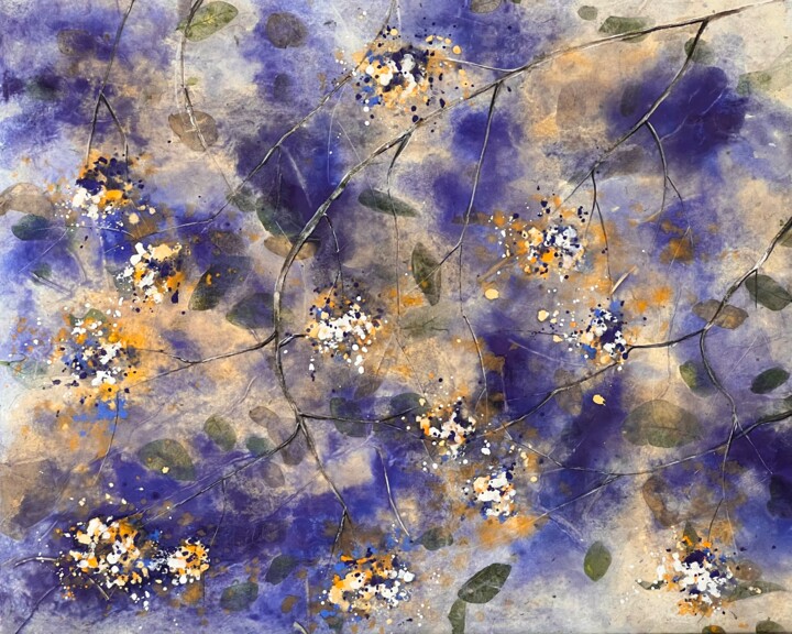 Collection arbre à pluie Schilderij, 15,8x19,7 in