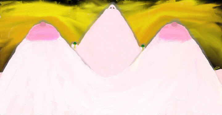 Breast of the Queen of Sheba 数字艺术