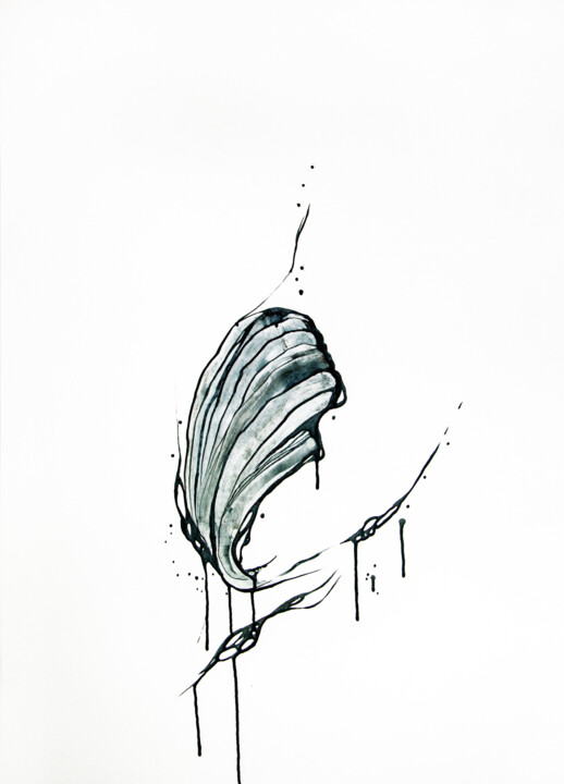 На дне III Картина, 33,1x23,4 in