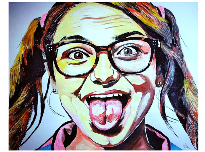 L INSOUCIANCE 绘画, 19.7x27.6 in
