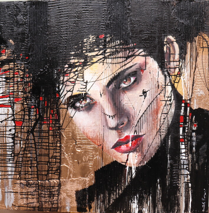 绘画,  39.4x39.4 in 