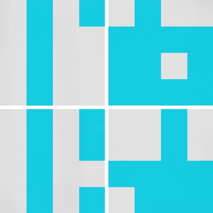 Tomorrow 绘画, 88.2x88.2 in