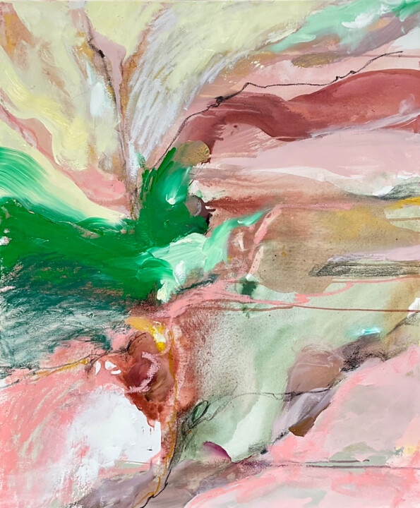 Palette of Perception 绘画, 35.8x29.9 in
