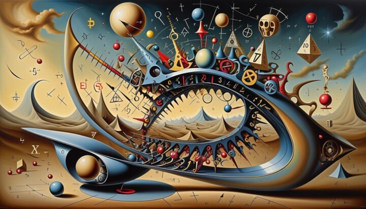 Arts numériques intitulée "Infinity in Motion" par Danyel Carinzia, Œuvre d'art originale, Peinture numérique