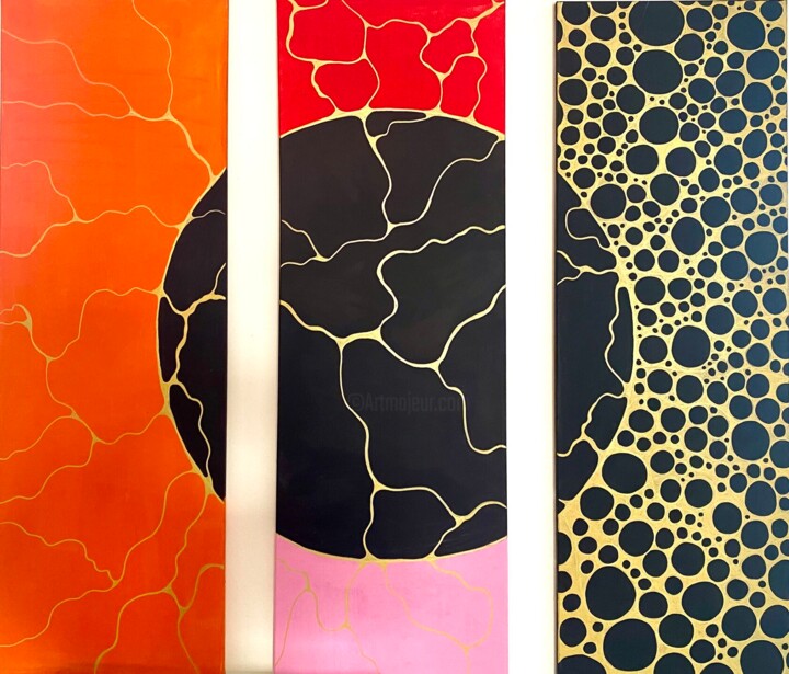 Triptyque Картина, 55,1x47,2 in