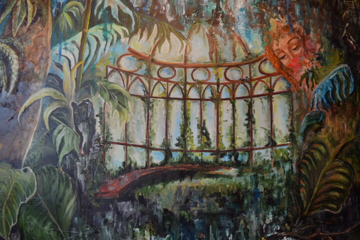 La dimora invisibile 绘画, 35.4x53.2 in