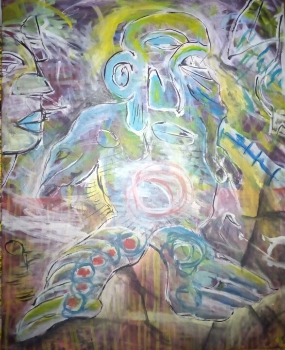 绘画,  28.7x24.4 in 
