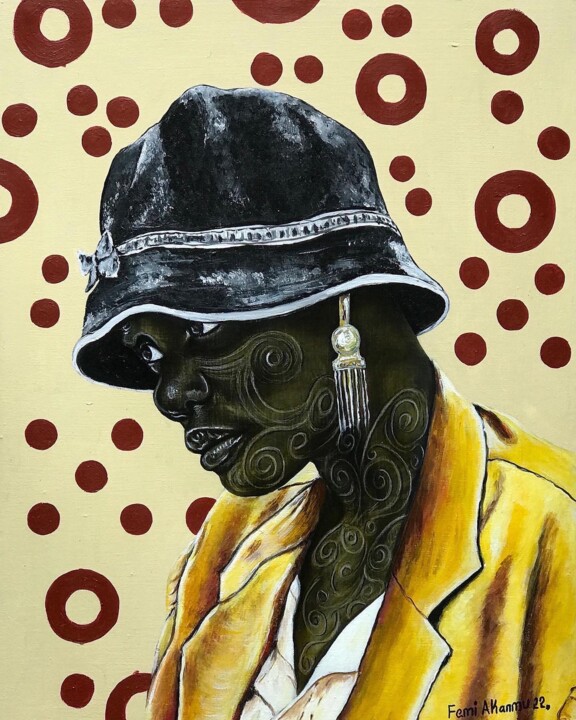 Me 1 绘画, 24x18 in