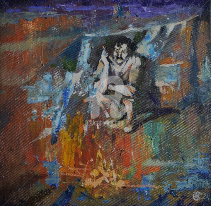 Stalker 绘画, 11.8x11.8 in