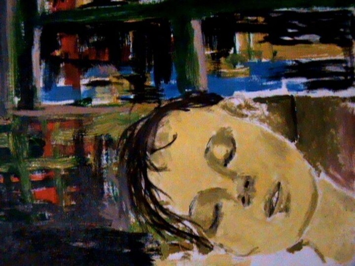сон 绘画, 19.7x9.8 in