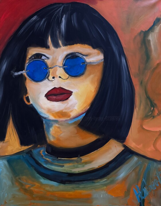 Gothic 绘画, 35.4x27.6 in