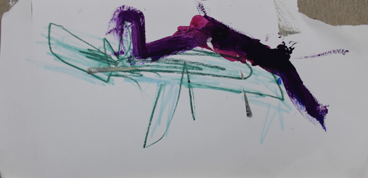Animal bones 3 绘画, 8.3x17.9 in