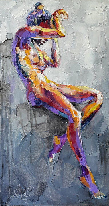 Rays of the morning sun 绘画, 20.1x10.6 in