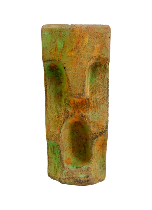 TANAMI BRUTALIST FACE Скульптура, 9,1x3,9 in