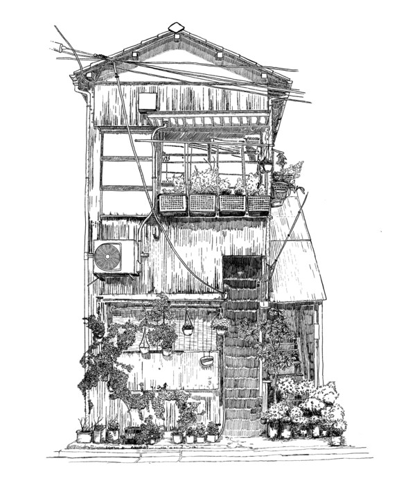 Japanese Store front N°14 デジタルアーツ