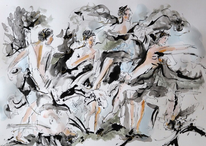 图画,  14.2x19.7 in 