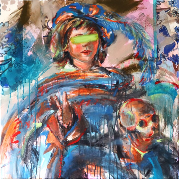 绘画,  31.5x31.5 in 