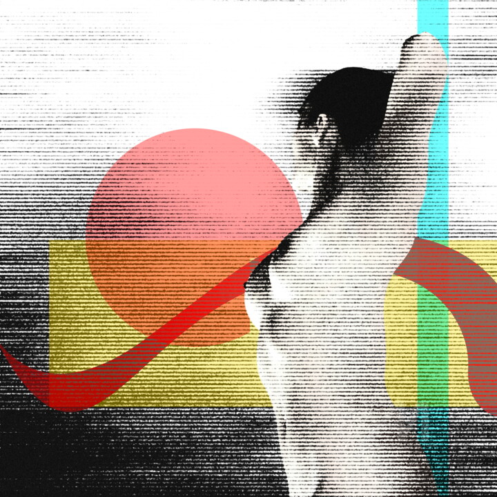 数字艺术,  39.4x39.4 in 